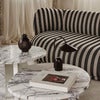 Rico 2-personers sofa Louisiana - Sand/Black