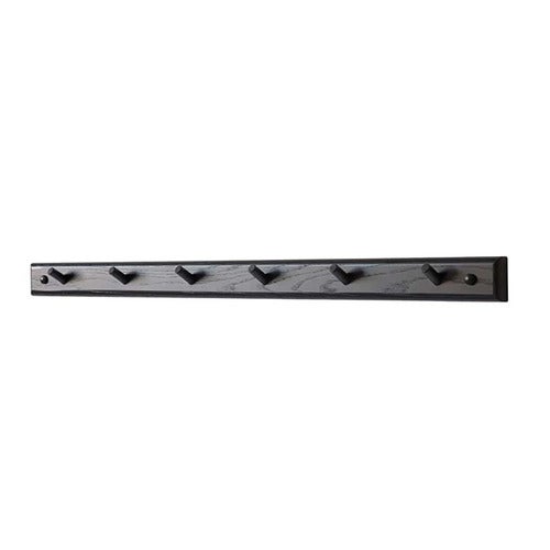 Cora Knagerække 80 cm Sortbejdset eg