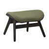 A Conversation Piece Ottoman Fodskammel Black Oak/Morning Meadows