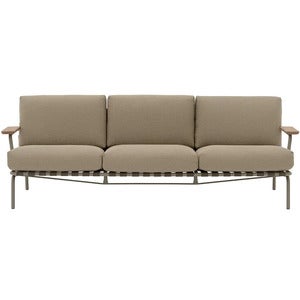 Settle 3-personers sofa Ribbed Weave 5/Taupe 