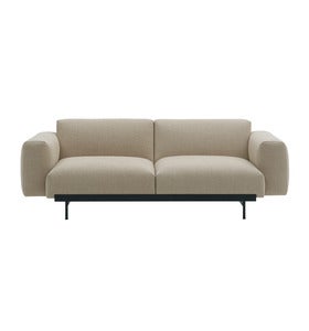 In Situ 2-sæders modulsofa Konfig 1 - Ecriture240/Sort