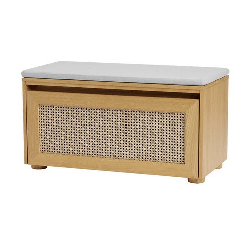 Opbevaringsbænk Hideaway Cane – Sterling