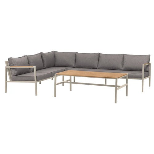 Cap hjørnesofa Stor Light Grey / Grey