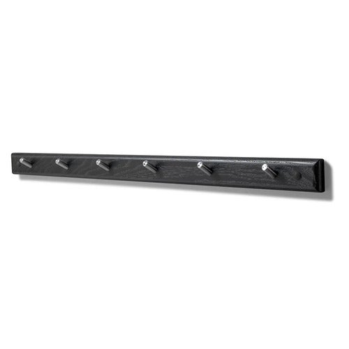 Meja Knagerække 80 cm sortbejdset eg