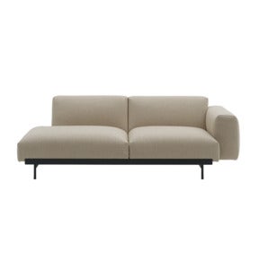 In Situ 2-personers modulsofa Konfig 2 - Ecriture240/Sort