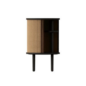  Audacious Sidebord Sort Eg/Sugar Brown