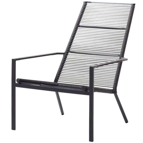 Edge Lænestol Anthracite Rope