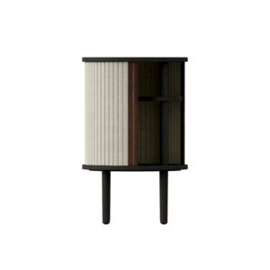 Audacious Sidebord Sort Eg/White Sands