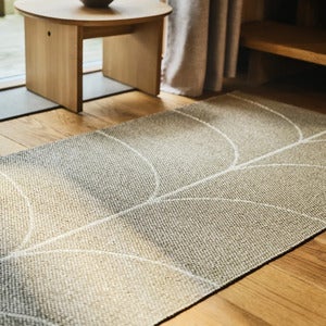 Vævet Tæppe Leif Light Nougat 70x270 cm