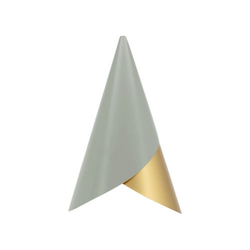 Cornet Lampeskærm Nuance Olive/Brass