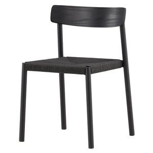 Malmön spisebordsstol sort 