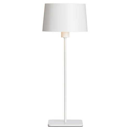 Cuub gulvlampe, mat hvid