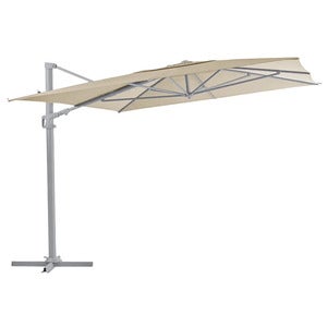 Vinovo parasol 300x400 cm Light grey / Khaki