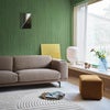Rest Sofa 2-personers - Metalbase/Hearth6/Sort