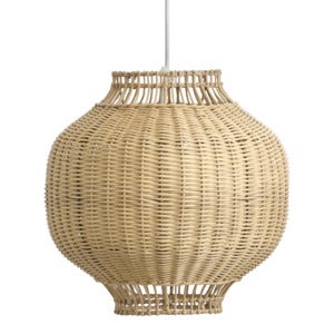  Tomos lammeskærm 35x35 cm rattan 