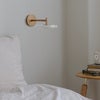 Asteria Wall Short Væglampe Ø15 cm Pearl White