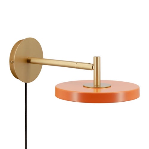 Asteria Wall Kort væglampe Ø15 cm Nuance Orange