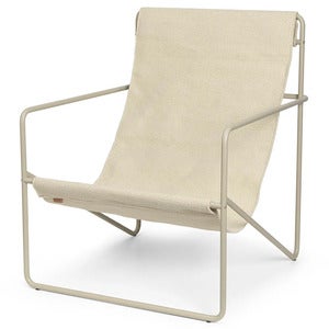Desert Lounge Lænestol Cashmere/Cloud