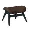 A Conversation Piece Ottoman Fodskammel Black Oak/Teddy Brown