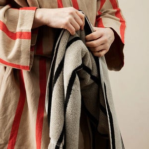 Badehåndklæde i økologisk bomuld Alee