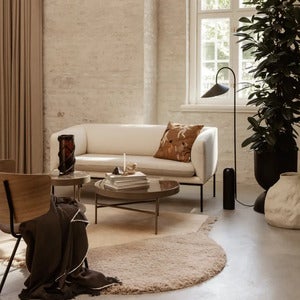 View Tuftet Tæppe 180x180 cm - Beige