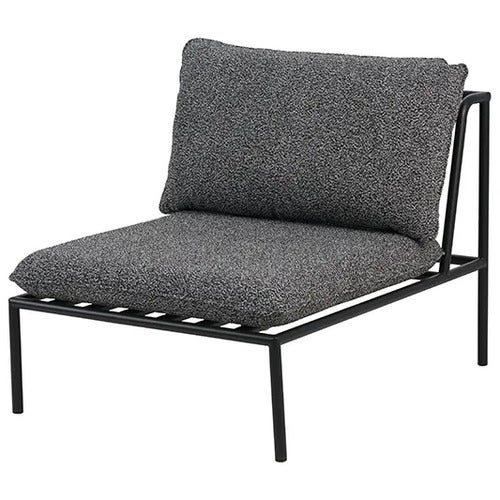 Collier midterste sektion Sort / Teddy black