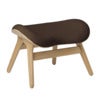 A Conversation Piece Ottoman Fodskammel Oak/Teddy Brown