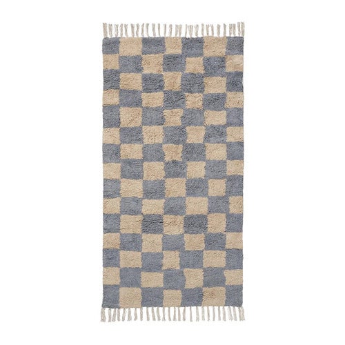 Vaskbar Tæppe Mara Mist Blue