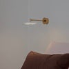 Asteria Wall Long Væglampe Ø15 cm Pearl White