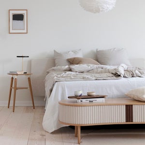Audacious TV-bord Eg/White Sands