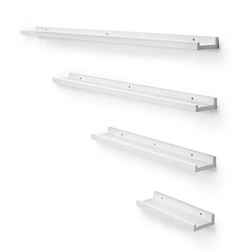 Zitti Billedhylde 120 cm hvid