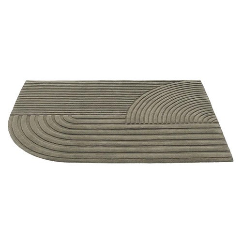 Relevo tæppe 170 x 240 cm - Taupe