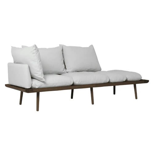 Lounge Around 3-personers sofa Dark Oak/Sterling