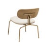 Curious Lounge Chair Eg/Messing  Teddy White