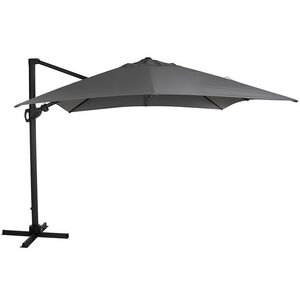 Varallo Frithængende Parasol 300x300 cm Grå/Grå Brafab