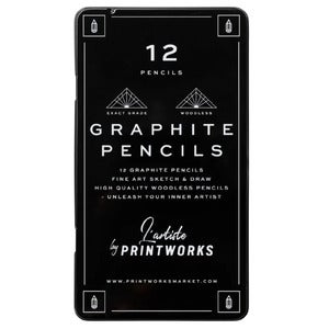12  farveblyanter - Graphite