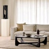 Pudebetræk Wave 60x40 cm Off-white