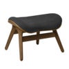 A Conversation Piece Ottoman Ottoman Solid Oak,Polyester,Plywood Shado