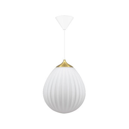  Around World lampeskærm Ø27 cm Brushed Brass