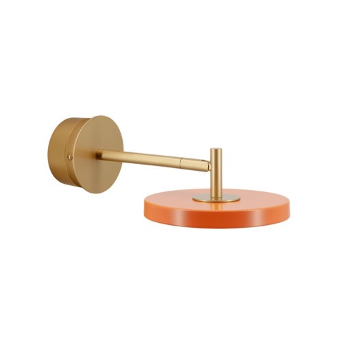 Asteria Wall Short Væglampe Ø15 cm Nuance Orange