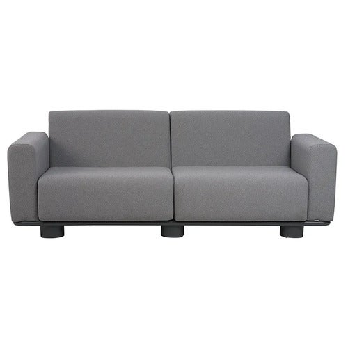 Bolster sofa Antracit / Teddy Grey