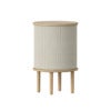 Audacious sidebord i egetræ/White Sands