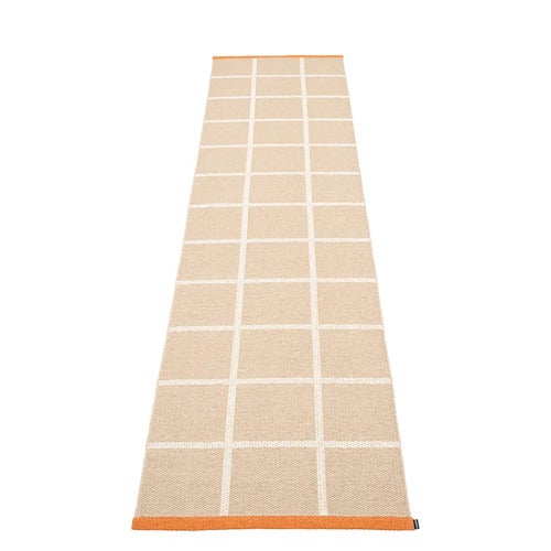 Vævet Tæppe Criss Beige 70x300 cm