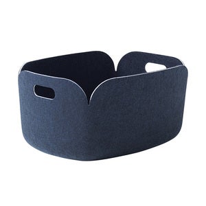  Restore Basket Opbevaringskasse 48 x 35 cm - Midnatsblå