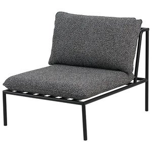 Collier midterste sektion Sort / Teddy black