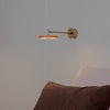 Asteria Wall Short Væglampe Ø15 cm Nuance Orange