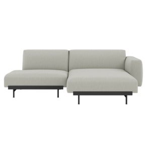 In Situ 2-personers modulsofa - Konfig 7 - Clay12/Sort
