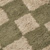 Vaskbar Tæppe Mara Elm Green