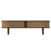 Audacious TV-bord Sort Eg/Sugar Brown