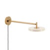 Asteria Wall Long Væglampe Ø15 cm Pearl White